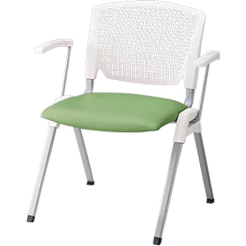 NAIKI ミーティングチェアー(肘付) E470