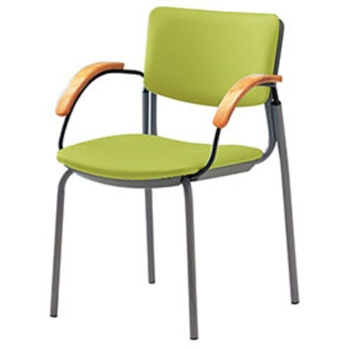 NAIKI ミーティングチェアー(肘付) E217