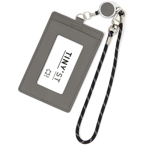 レイメイ タイ二スト リール付パスケース チャコー