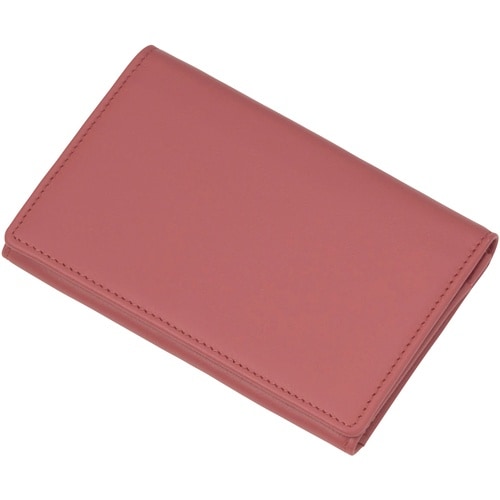 レイメイ タイ二スト 名刺入れ グレイッシュレッド