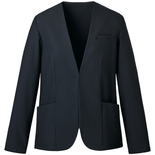 GROW 【お手入れラク】レディース ノーカラー