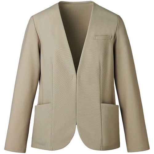 GROW 【お手入れラク】レディース ノーカラー