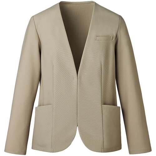 GROW 【お手入れラク】レディース ノーカラー