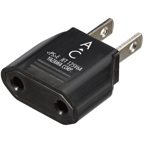 YAZAWA 国内用変換プラグ 国内用変換プラグC