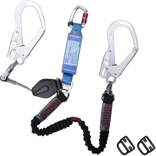 TSUYORON フルハーネス用ランヤード ダブル