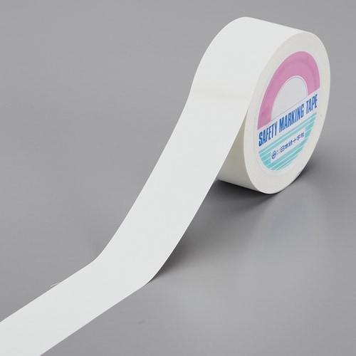 緑十字 ラインマーキングテープ 白 50mm幅×3