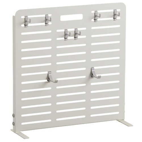 緑十字 卓上ボード 組立式 白 400×120×4