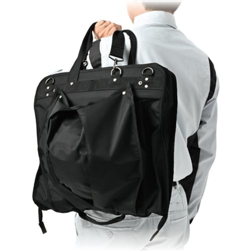 緑十字 フルハーネス収納袋 ブラック 450×42