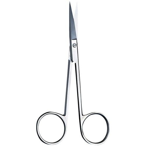 マツヨシ 眼科剪刀(直型) 両尖・直型・ネジ止 2