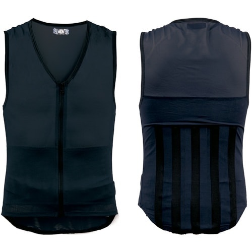 緑十字 アシストベスト Lサイズ ブラック 日本製