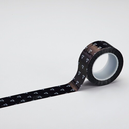 緑十字 クリーンルーム用ラインテープ 黒 50mm