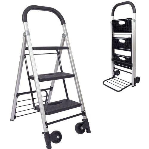 サンコー 脚立にもなるアルミカート キャタツニモナ