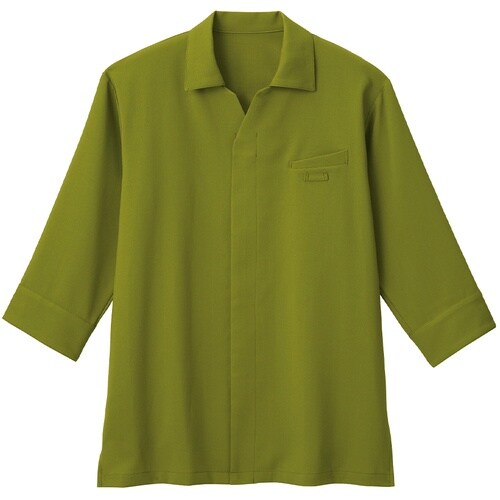 サンペックス 男女兼用ショップコート グリーン