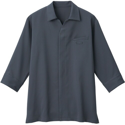 サンペックス 男女兼用ショップコート グレー