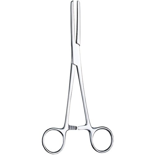 マツヨシ チューブ鉗子(ビニール鉗子)アヤ溝 BO