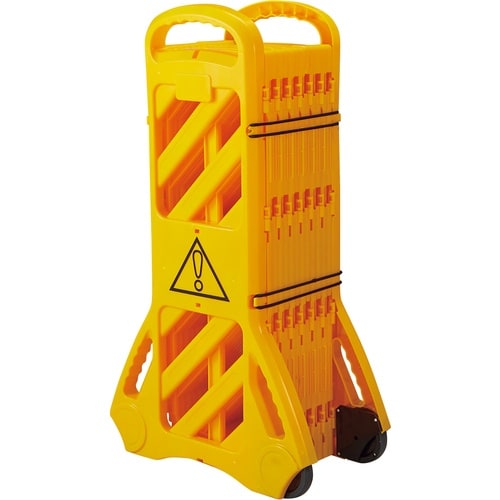 緑十字 可動式バリケードフェンス(コンパクト収納タ