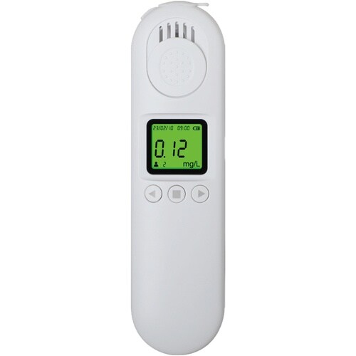 緑十字 2WAYアルコールチェッカー ホワイト J