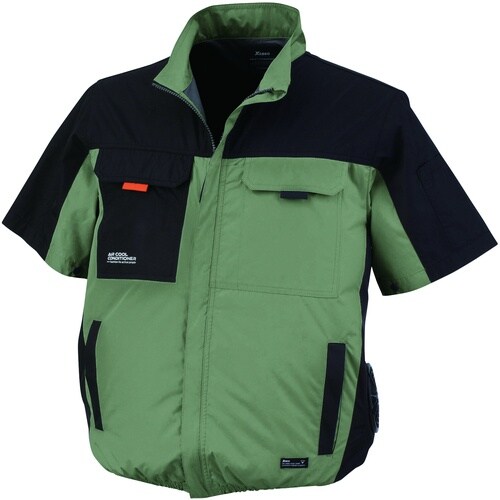 XEBEC 空調服遮熱半袖ブルゾンXE98031−