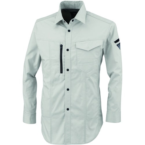 XEBEC 長袖シャツ1773−20−M グレー