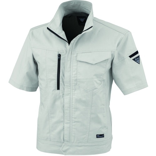 XEBEC 半袖ブルゾン1771−20−M グレー