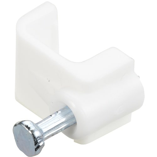 YAZAWA 固定クギ付ケーブルステップル幅10m