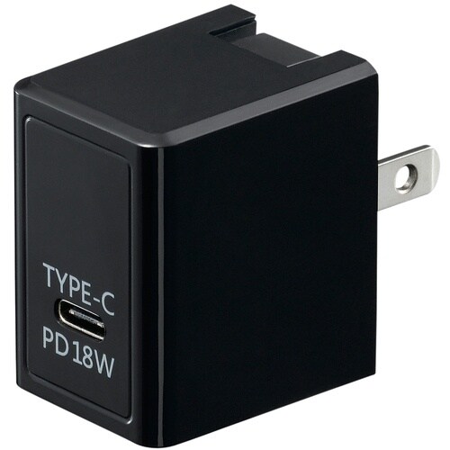 YAZAWA USBアダプター1ポートPD18Wブ