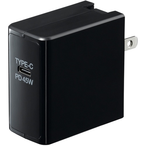 YAZAWA USBアダプター1ポートPD45Wブ