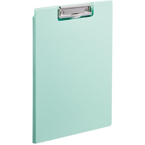 LIHIT 抗菌クリップファイル ライトグリーン