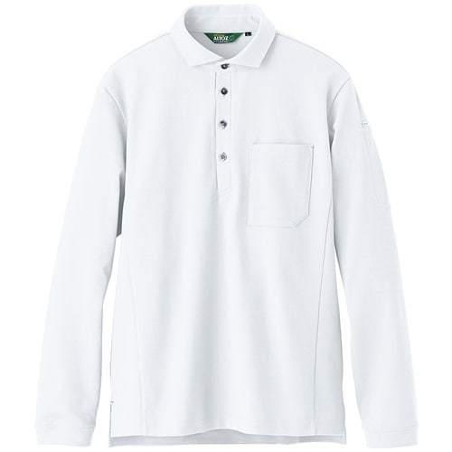 アイトス 長袖エコポロシャツ(男女兼用)AZ500