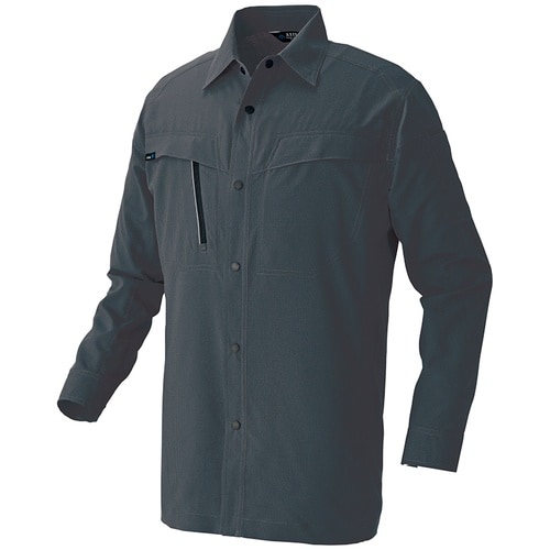 アイトス 長袖シャツ(男女兼用)AZ4135 高通