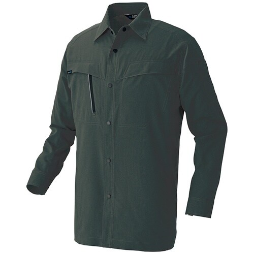 アイトス 長袖シャツ(男女兼用)AZ4135 高通