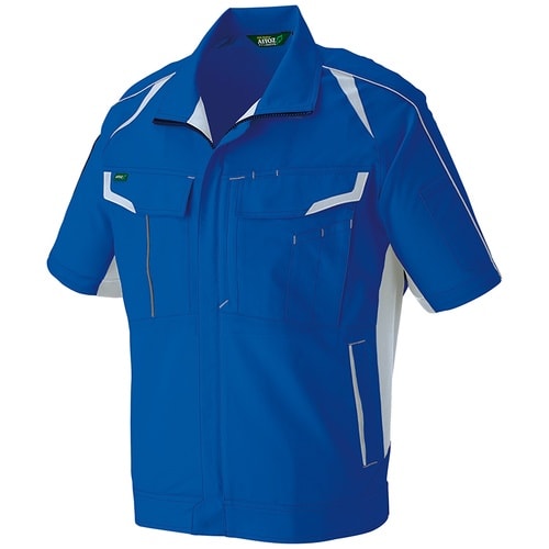 アイトス 春夏半袖ストレッチブルゾン(エコワーカー