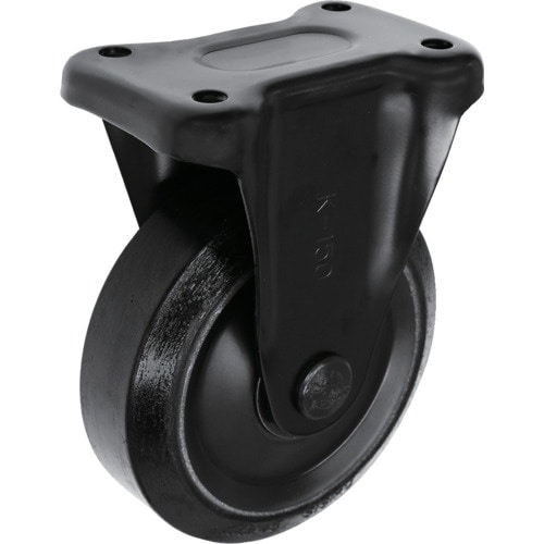 シシク プレート式キャスター(プレス製ウレタン車輪