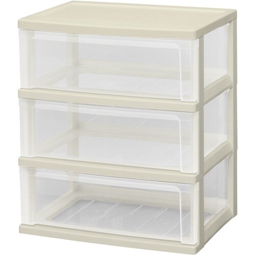 IRIS 202882 ワイドチェスト ライトベー