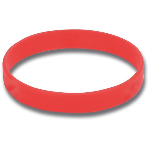 ササガワ シリコンリストバンド レッド