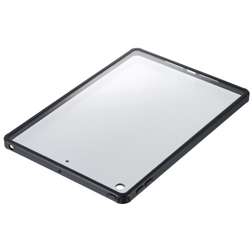 ナカバヤシ iPad 10.2用衝撃吸収背面ケース