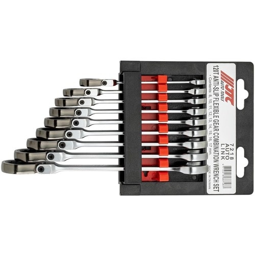 JTC 9PCS ノンスリップギアレンチセット