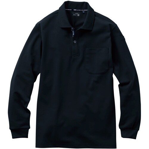 G.G. 7325−50 長袖ポロシャツ(胸ポケッ