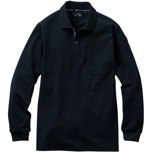 G.G. 7325−50 長袖ポロシャツ(胸ポケッ