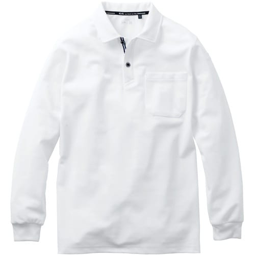 G.G. 7325−50 長袖ポロシャツ(胸ポケッ