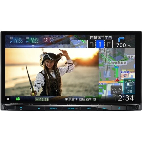 KENWOOD 7インチAVナビ ナビゲーション