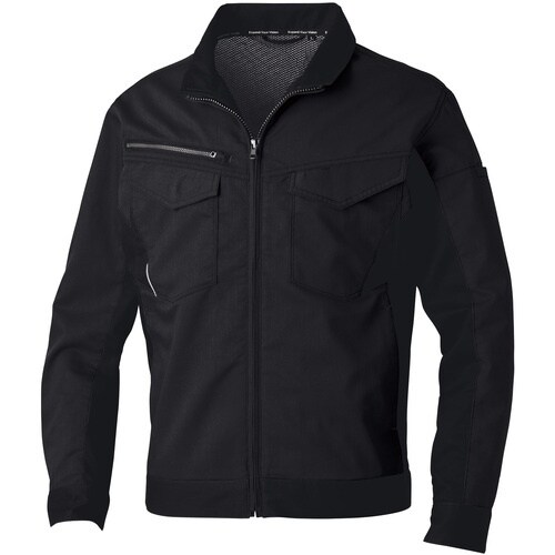 SOWA 3478−00 長袖ブルゾン ブラック