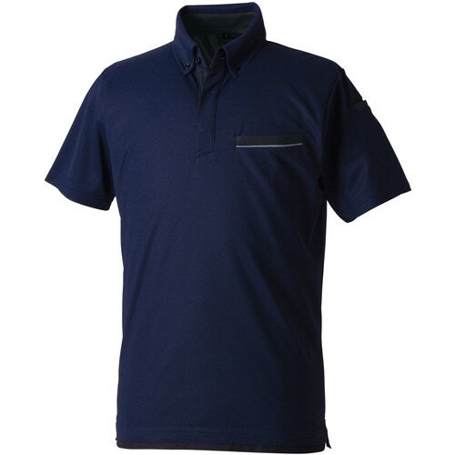 SOWA 7335−51 半袖ボタンダウンポロシャ