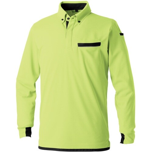 SOWA 7335−50 長袖ボタンダウンポロシャ