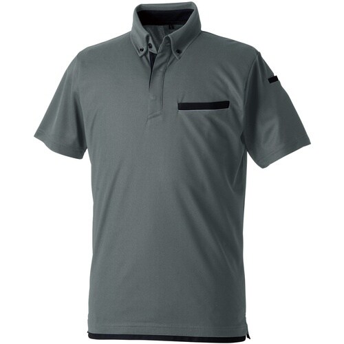 SOWA 7335−51 半袖ボタンダウンポロシャ