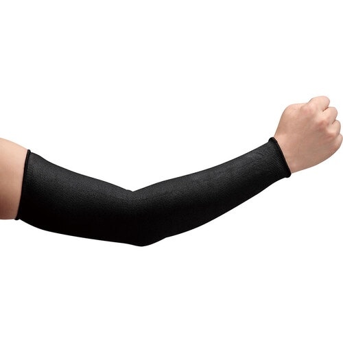 ミドリ安全 カットガード腕カバー ブラックV ロン