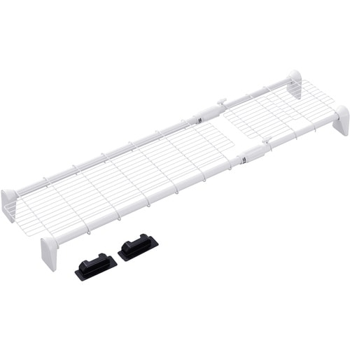 IRIS 202305 超強力伸縮メッシュ棚 ホワ