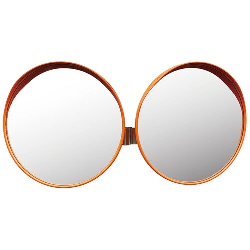 ユニット カーブミラー 300mmΦ 二面鏡ミラー