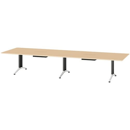 NAIKI ミーティングテーブル(縦配線 KDF型