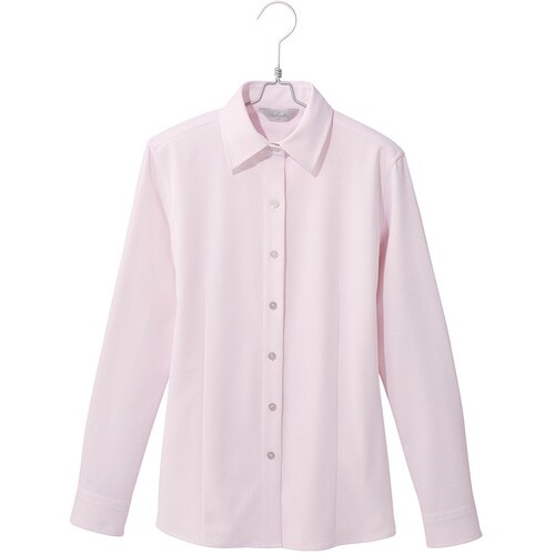 ピエ 長袖ブラウスHCB4101 ピンク 17